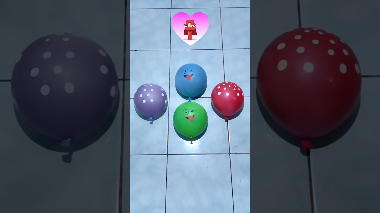 Happy Water Balloons Orbeez Popping Satisfying Asmr