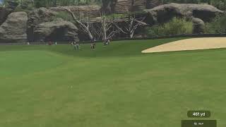 My longest hole in one 512 yards #pga2k23 #golf 