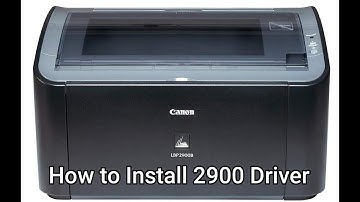 Canon 2900 Printer Driver Download & Install | Windows 10/11 Step by Step