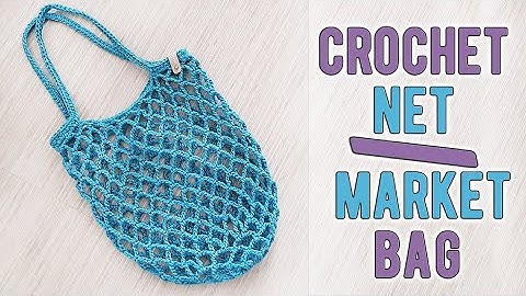 Crochet MARKET BAG || Easy DIY crochet bag || Net bag crochet tutorial || Beginner friendly TUTORIAL