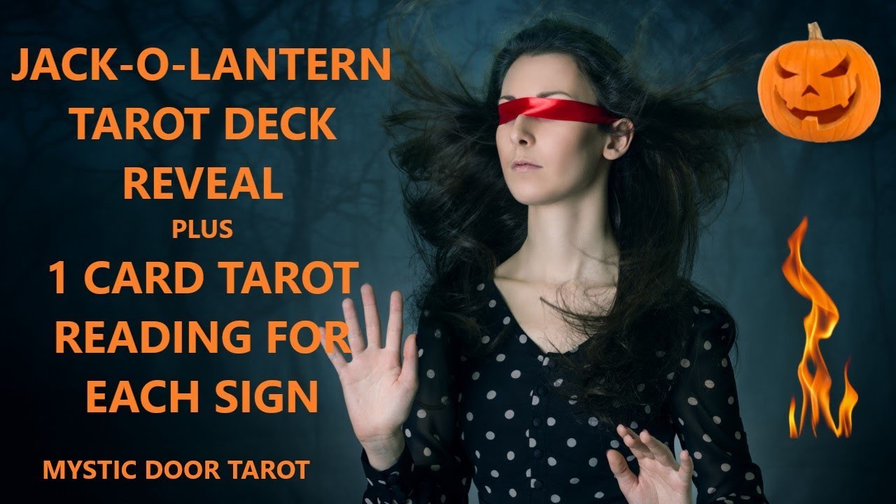 JackOLantern Tarot Deck Reveal Mystic Door Tarot PLUS... A JACKO