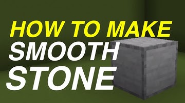1 MIN TUTORIAL ON HOW TO MAKE SMOOTH STONE!!! 1.14!!!!
