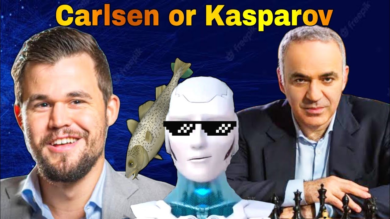 Magnus Carlsen VS Kasparov #chess #magnuscarlsen #kasparov #foryou #ch