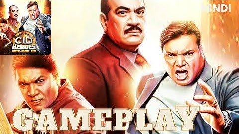 CID HEROES - Super Agent Run Gameplay In Hindi | CID HEROES- Super Agent Run