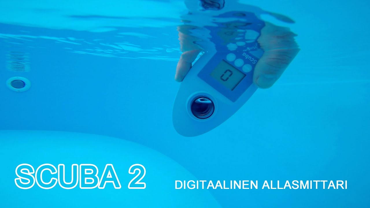 Scuba 2 - digitaalinen allasmittari