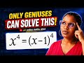 This algebra math challenge stumps everyone!
