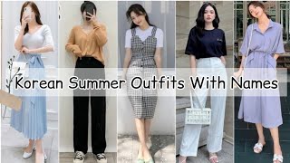 Korean summer outfits with names/Types of summer dresses with names/Summer outfit ideas for girls screenshot 2