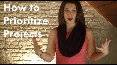 Entrepreneurs: How to Prioritize Projects