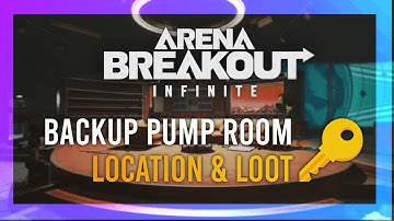 Backup Pump Room Key | Location + LOOT Guide | Arena Breakout: Infinite | TV Station Keys Season 1