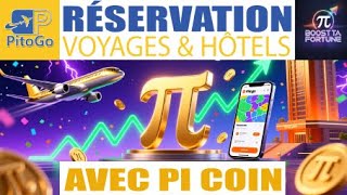Pitogo Travel Services Application De Réservation De Voyages Et Hôtels Utilisant Pi Coin.