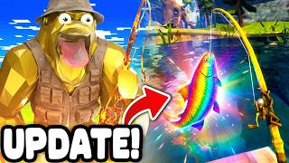 NEW FISHING UPDATE is INSANE in Animal Company! (Animal Company VR)
