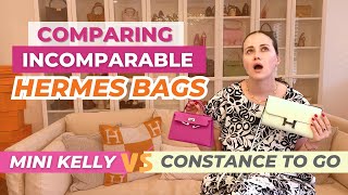 Hermes Handbag Showdown: Mini Kelly vs. Constance To-Go