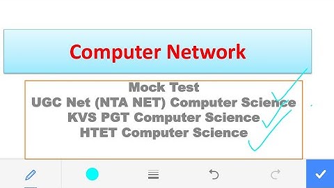 NTA NET computer science kvs pgt computer mock test
