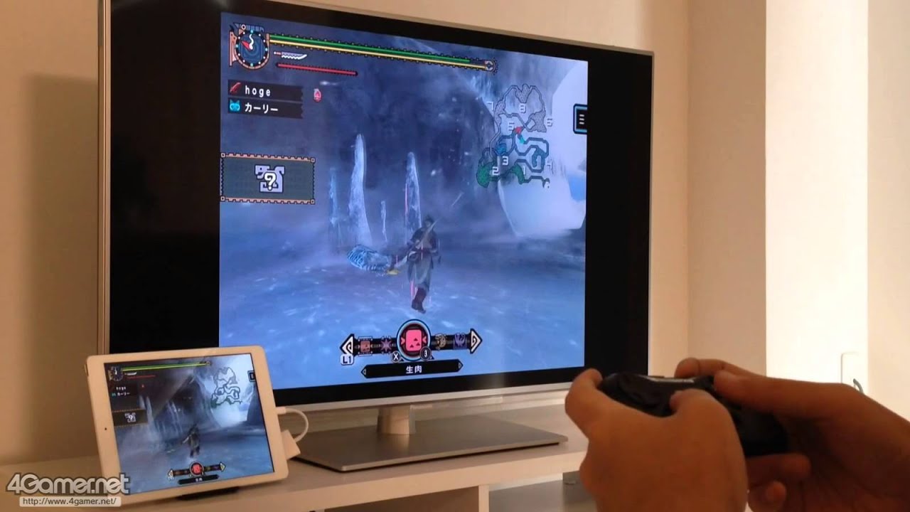 Stratusでモンスターハンターポータブル 2nd G for iOSをプレイ（with 