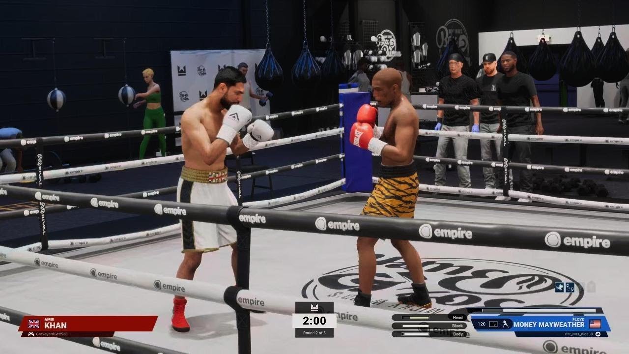 Floyd vs Khan sparring