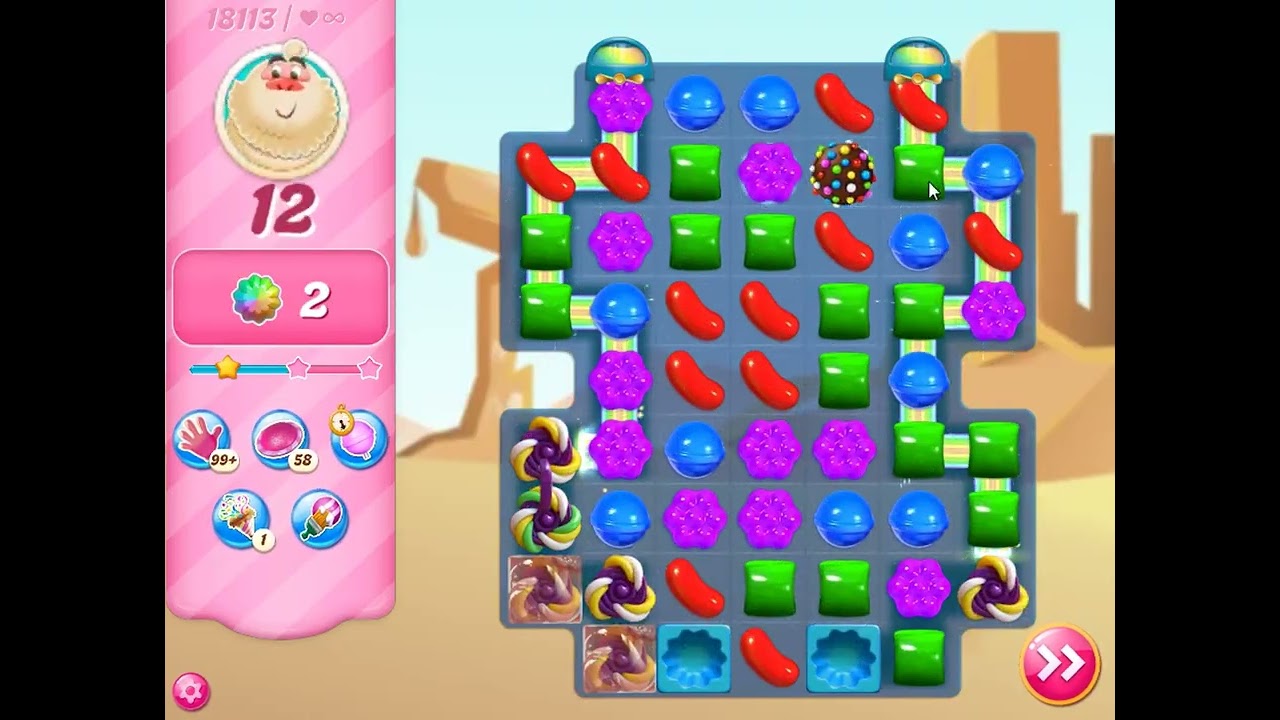 小物 candy Candy Crush Saga Level 18113 - NO BOOSTERS | SKILLGAMING