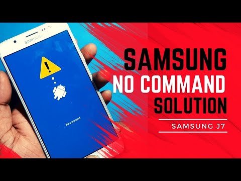 Samsung auto-recovery mode no command solution || How to Fix No command Problem on Samsung J7