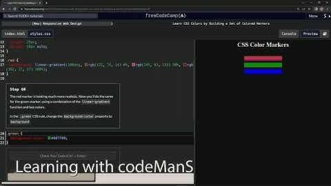 Learn CSS Colors by Building a Set of Colored Markers - Step 60