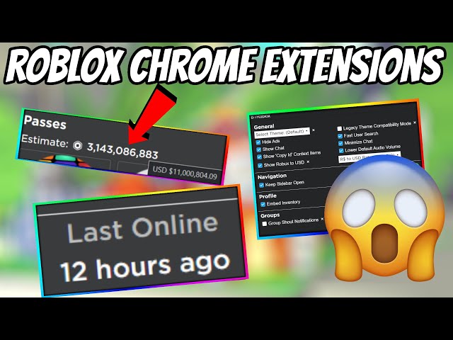 Cosmic on X: #RobloxIsBack Ok so everyone is excited about roblox being  back. But what about extension? Like look at this (Ik Roblox doesn't own  this extension but can somebody tell the