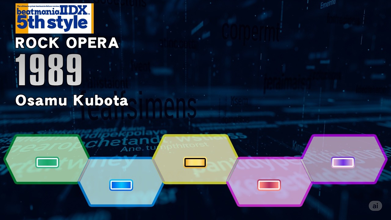 beatmaniaIIDX - 1989 SP