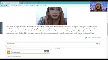 Cara Pengisian e-Training Tutor Online UT