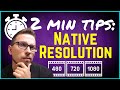 Dont get tricked projector native resolution explained  2 min tips