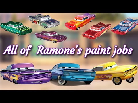 all of Ramone's paint jobs | from 2006 to 2021