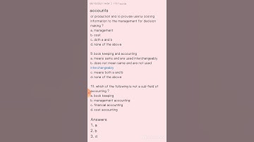 class 11 || Accounts chapter 1 introduction|| MCQ||