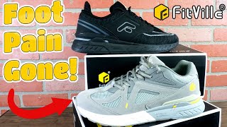 New Running Walking Workout Shoes that helps RELIEVE FOOT PAIN from Fitville Shoe! by TheRykerDane 1,978 views 2 years ago 7 minutes, 33 seconds