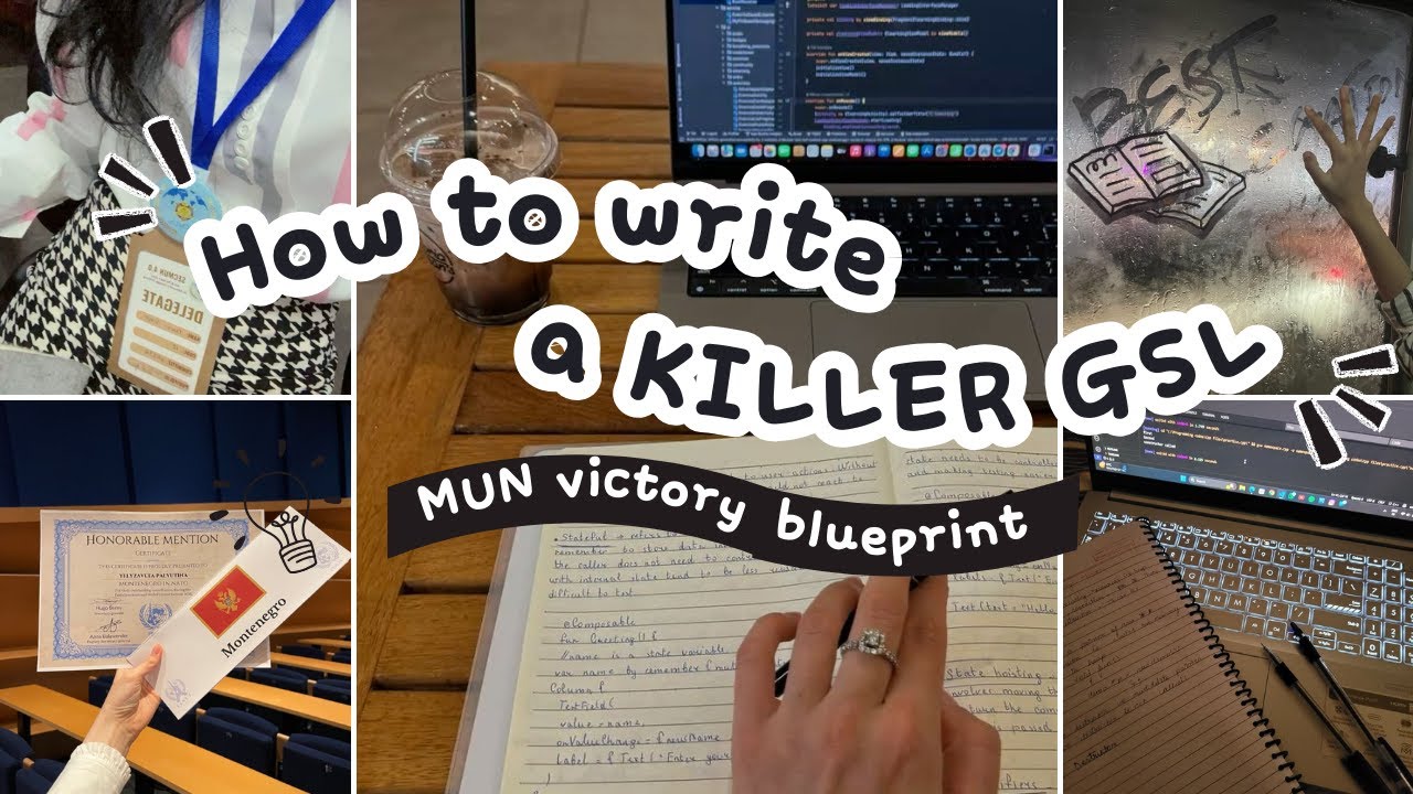 How to Write a KILLER MUN Opening Speech (Step-by-Step Guide) - YouTube