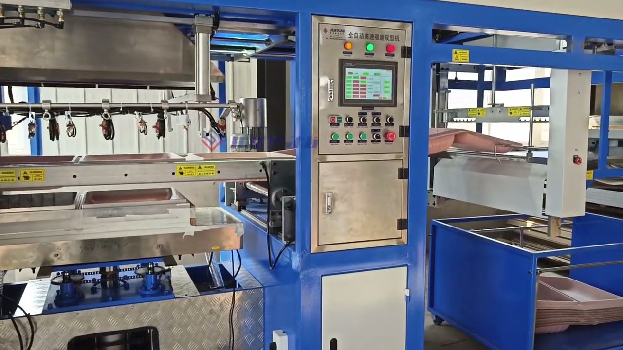 Cylinder Drive Vacuum Forming Machine