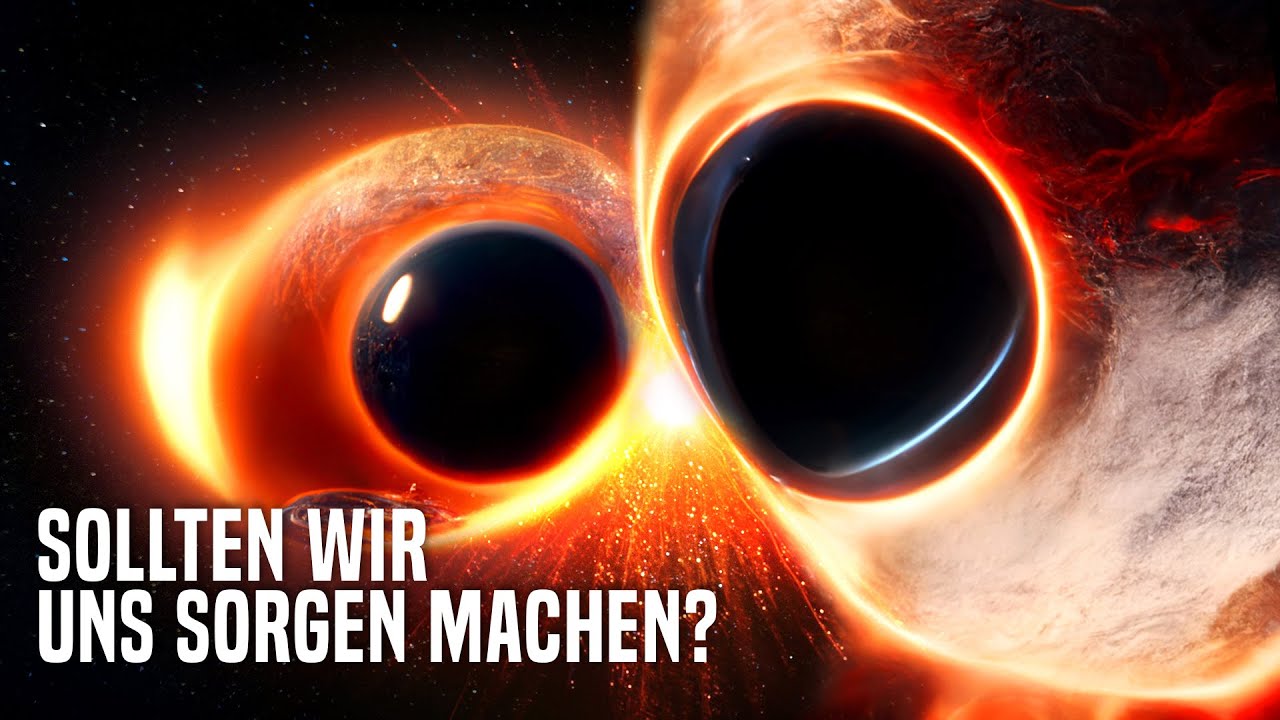 Was passiert, wenn 2 Schwarze Löcher kollidieren? Weltraum-Dokumentation 4K