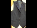仕立て工房・オーダースーツ・水戸・紳士服・襟付きベスト・フランネル・