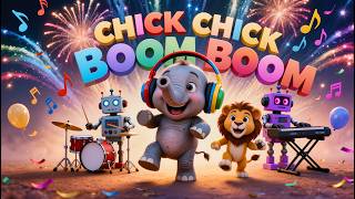 Chikk Chikk Boom Boom | Fun Kids Dance Song | Action Song for Children | PSKIDZMAGIC