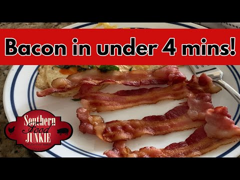 Cook Bacon in UNDER 4 Mins in the Microwave!