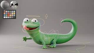 I recreated Tom the lizard🦎in Blender!