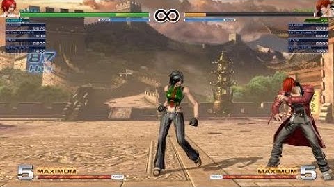 THE KING OF FIGHTERS XIV 3.10 Vanessa 1018 damage
