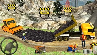 Tunnel Construction Crane Simulator - Building Game - Android gameplay screenshot 4