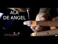 Tutorial Como aplicar Sello de Uñas con diseño ALAS DE ANGEL