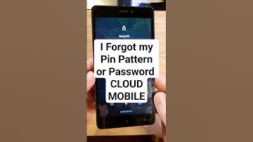 I Forgot my Pin Pattern or Password - Cloud Mobile Typhoon C6 - How to Reset your Cloud Mobile Phone
