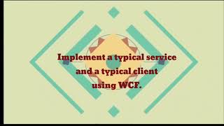 #6 Web services | Implement a typical service and a typical client using WCF | Jayalalita