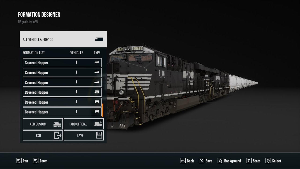 TSW4 formation designer 11: [NS grain train V4] - YouTube