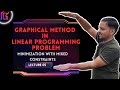 Graphical method in Linear programming problem | Mixed Constraint