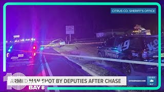 'Reckless actions': Man accused of sending Citrus County deputies on chase that ended in a shooting