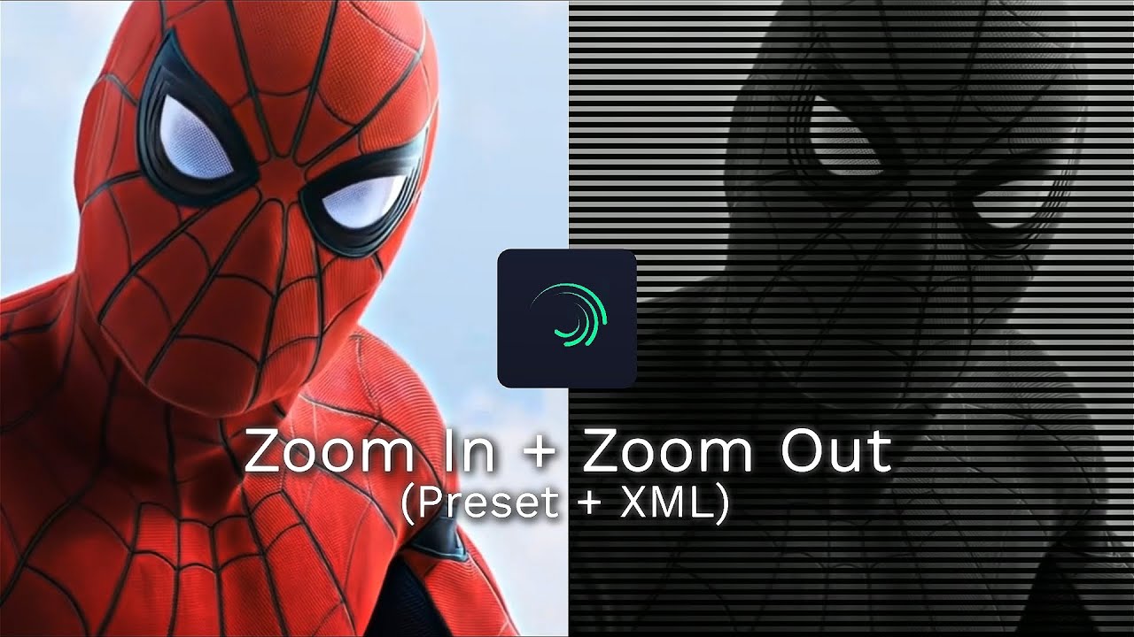 Smooth Zoom In + Out | Alight Motion Tutorial | XML (+preset) - YouTube