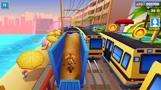 Subway Surfers Monkbot Beijing Surfer 🐱 ANDROID GAMEPLAY #28 - SUBWAY SURFERS BY KILOO AND SYBO screenshot 5
