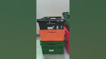Ventilated Plastic Crates for Fruits & Vegetables