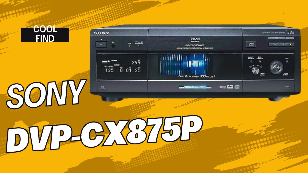 What Makes The Sony DVP-CX875P DVD Carousel So SPECIAL - YouTube