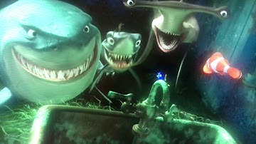 (Finding Nemo) Bruce the shark chase Marlin & Dory