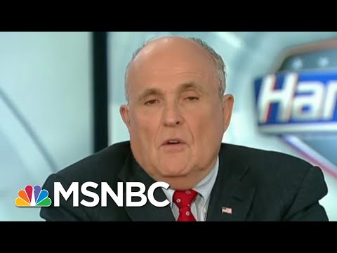 Rudy Giuliani Downplays Questions Of Collusion | Morning Joe | MSNBC